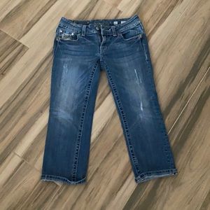 Miss Me Capri jeans 27”, excellent condition